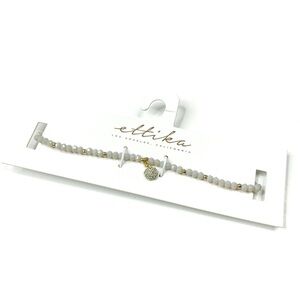 3/$30 Ettika | Gray Gold Beaded Chain Choker Necklace NEW!